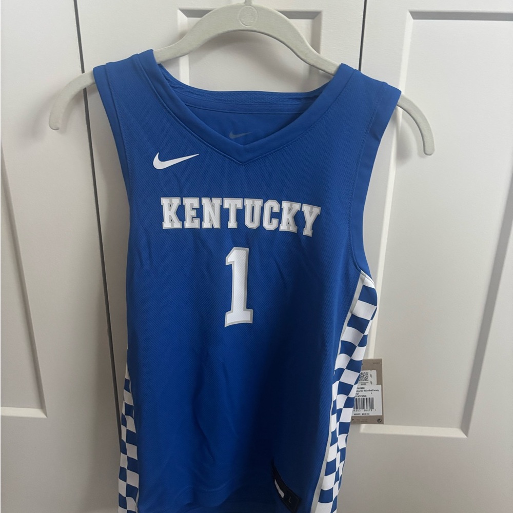 Nike Kentucky Blue Basketball Jersey